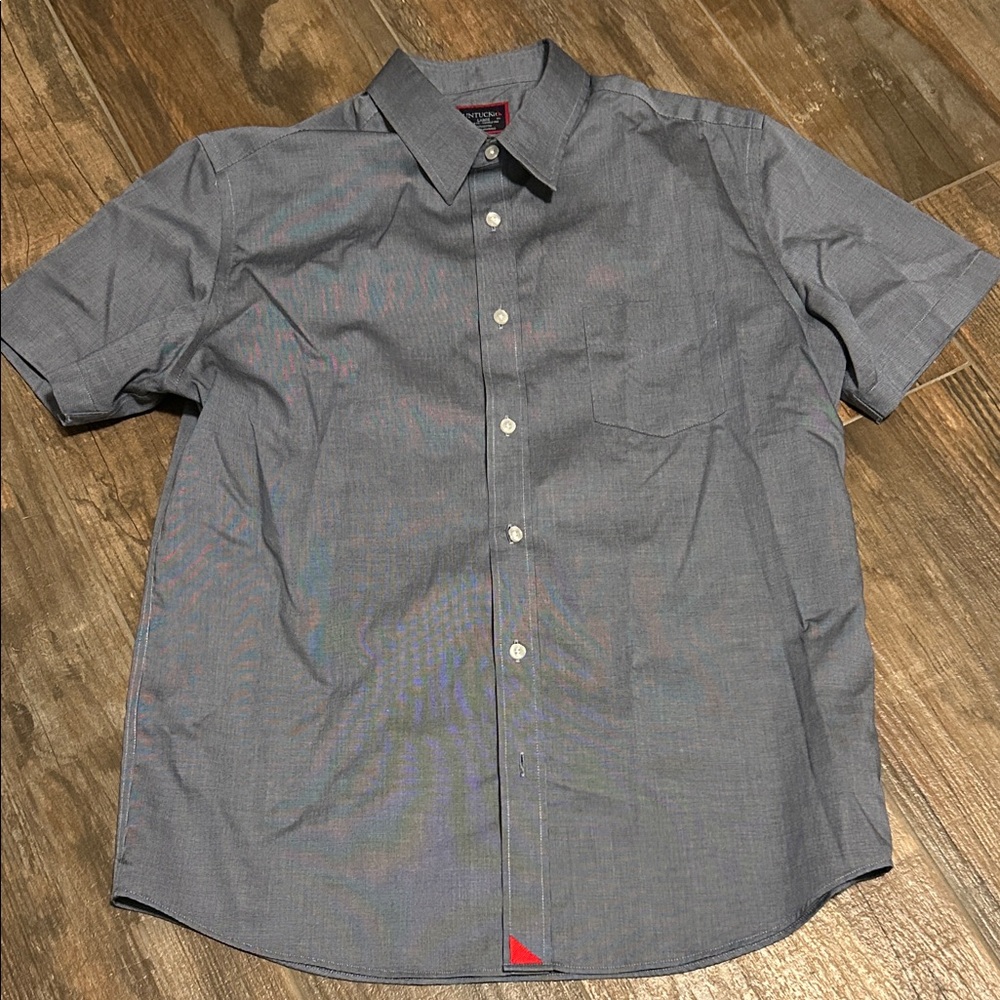UNTUCKit Men's Charcoal Button Down Shirt